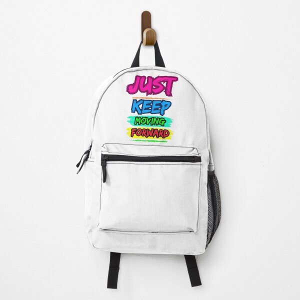Item preview, Just Keep Moving Forward Motivational Design designed and sold by ExploreAura Studio.
