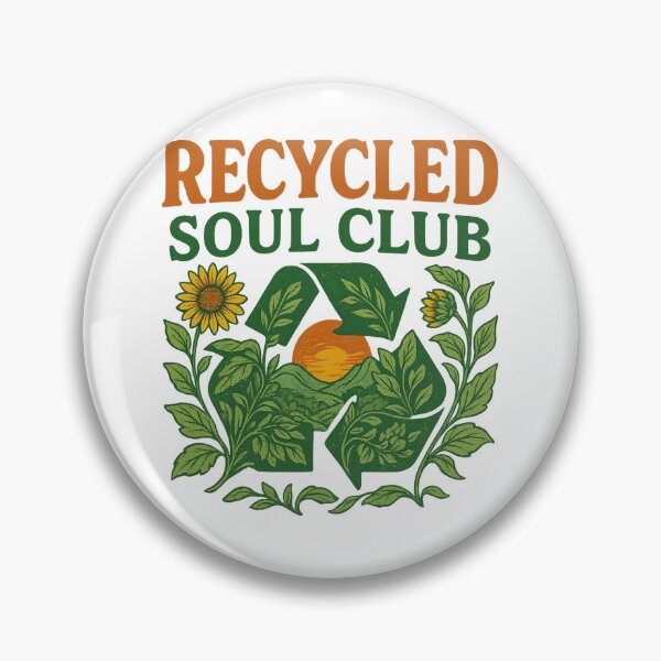Item preview, ♻️ Recycled Soul Club – Eco Mindfulness & Renewal Design designed and sold by AddictiveDesign.
