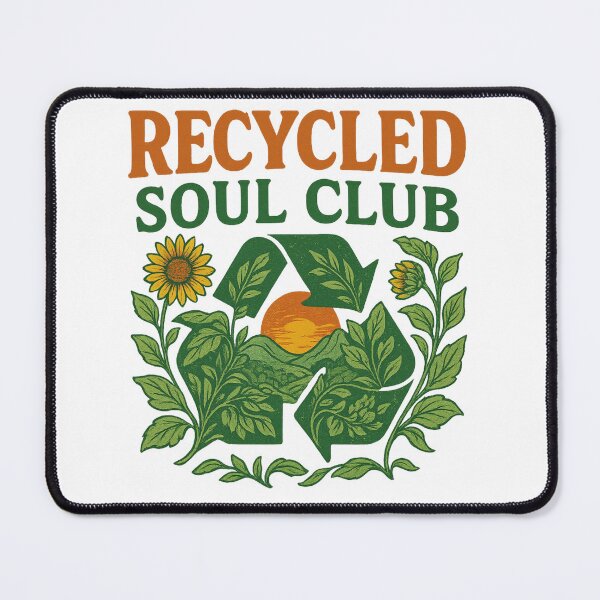 Item preview, ♻️ Recycled Soul Club – Eco Mindfulness & Renewal Design designed and sold by AddictiveDesign.