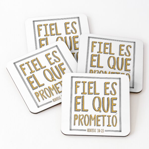 Item preview, Fiel es el que prometio Hebreos 10:23 designed and sold by Christian Apparel, Decor and More.
