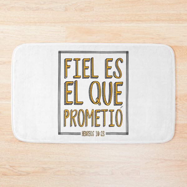 Item preview, Fiel es el que prometio Hebreos 10:23 designed and sold by Christian Apparel, Decor and More.
