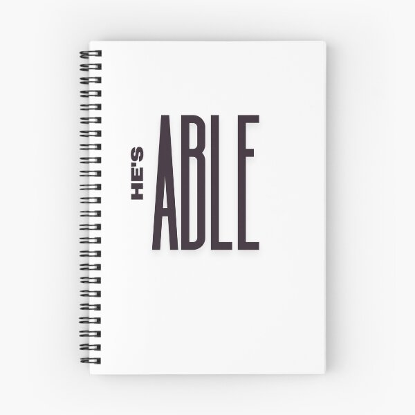 Item preview, Christian Typography Art – He’s Able Quote designed and sold by EngeeWealth.