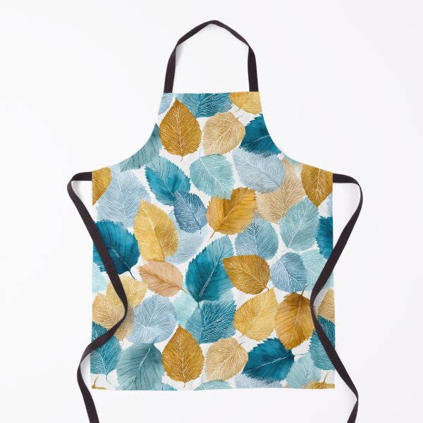 Item preview, Modern Autumn Leaves Watercolor Seamless Pattern designed and sold by KaterynaKet.