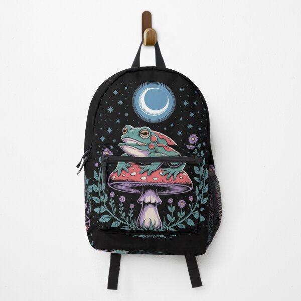 Item preview, Midnight Frog – Celestial Fantasy about the Red Mushroom designed and sold by FusiTink.