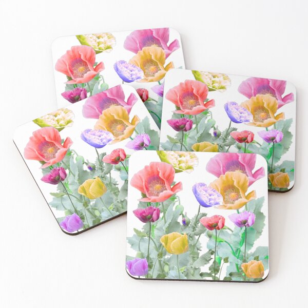 Item preview, Me encantan las flores. Amapolas delicadas en colores elegantes. designed and sold by Dinasshop.