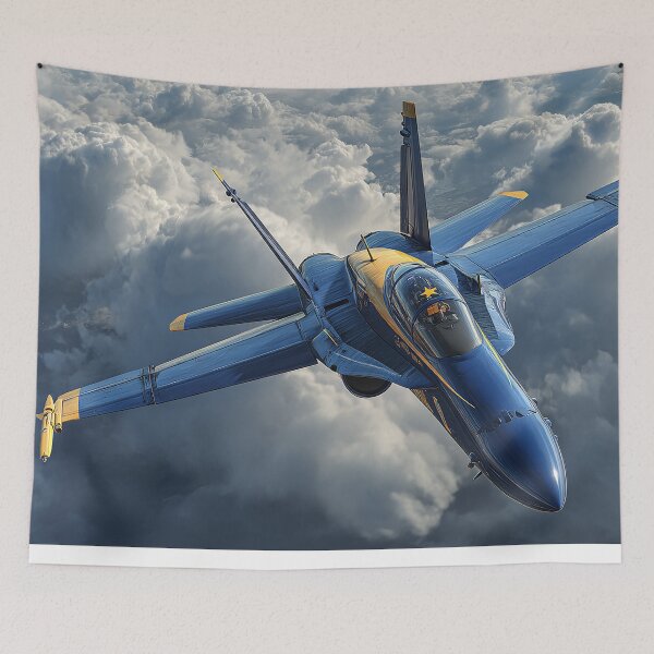 Item preview, Blue Angels Soaring Above Clouds designed and sold by Skyframe Aviation.