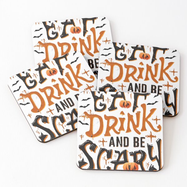 Item preview, Halloween Graphic: EAT DRINK AND BE SCARY designed and sold by TT Design & Creative Studio.
