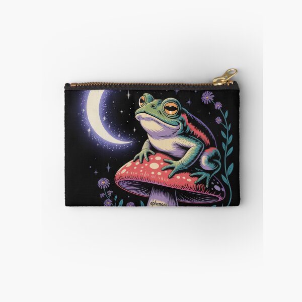Item preview, Ephemeral Dreams – Moon Frog on the Magic Mushroom designed and sold by FusiTink.