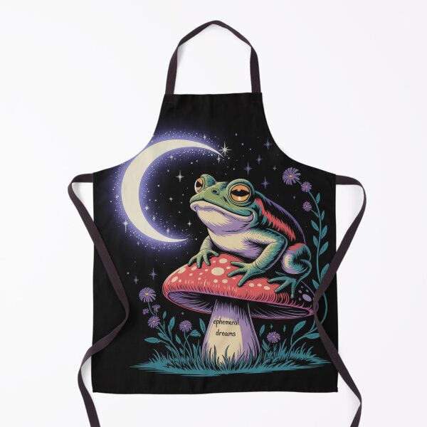 Item preview, Ephemeral Dreams – Moon Frog on the Magic Mushroom designed and sold by FusiTink.