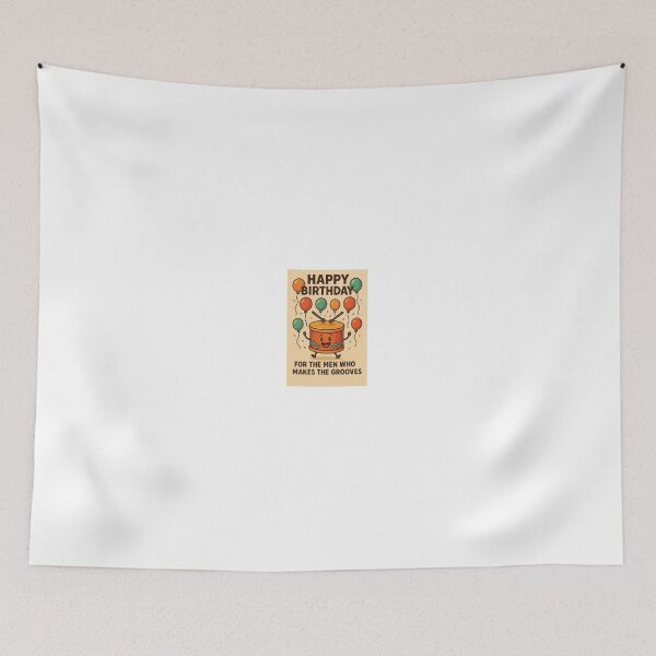 Item preview, Happy Drum - HAPPY BIRTHDAY FOR THE MEN WHO MAKES THE GROOVES designed and sold by MyPixelFun.