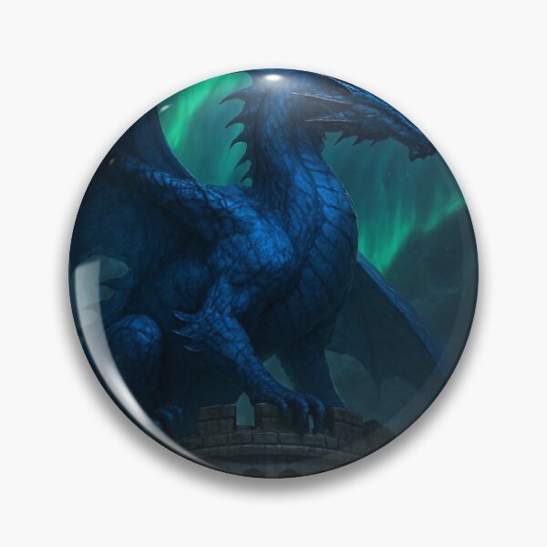 Item preview, Blue Dragon on the Tower: A Contrast of Power and Magic designed and sold by thomashummelgen.