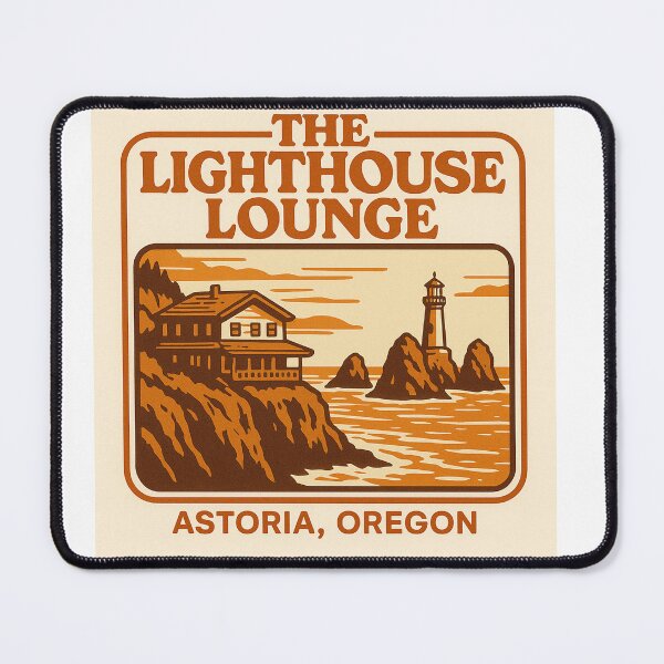 Item preview, The Lighthouse Lounge in Astoria, Oregon designed and sold by The Velvet Potato.