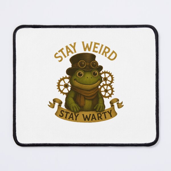 Item preview, Stay weird, stay warty designed and sold by TheFrogPunk.