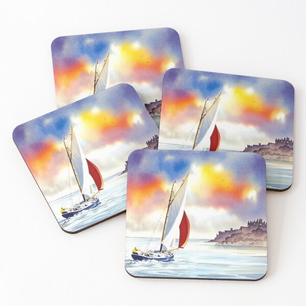 Item preview, A Stiff Breeze Dartmouth2(Watercolour + AI) designed and sold by artsmeow.