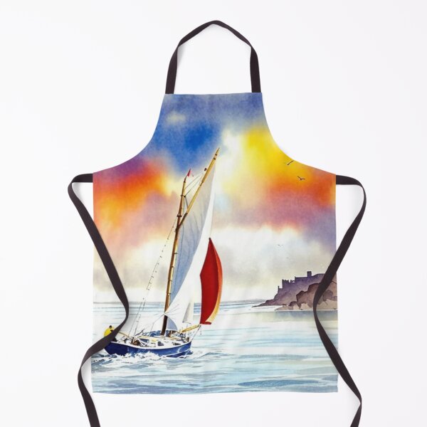 Item preview, A Stiff Breeze Dartmouth2(Watercolour + AI) designed and sold by artsmeow.