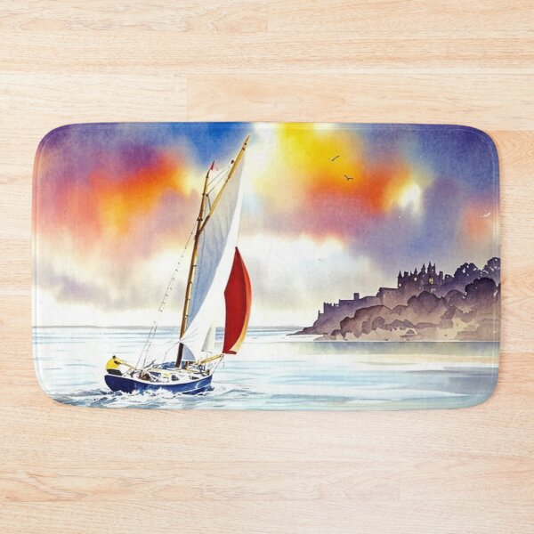 Item preview, A Stiff Breeze Dartmouth2(Watercolour + AI) designed and sold by artsmeow.