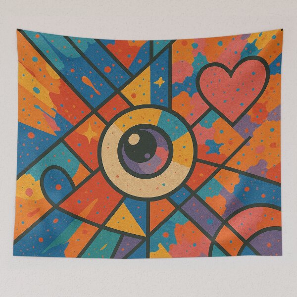 Item preview, Eye of Love – Abstract Geometry designed and sold by chrisbe-.