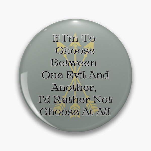 Item preview, Choose No Evil - Quote Design  designed and sold by Grind-Stitch.