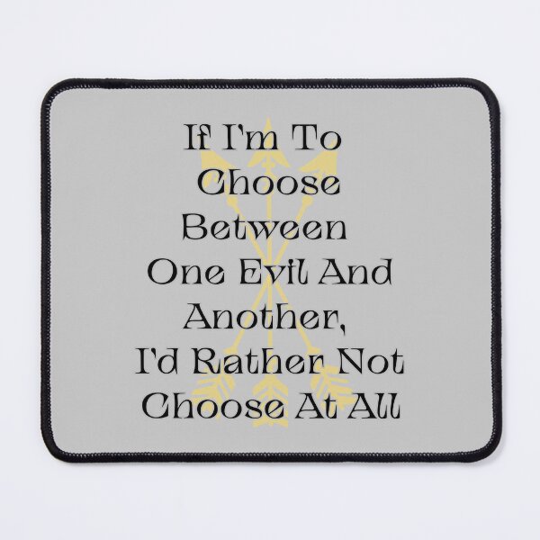 Item preview, Choose No Evil - Quote Design designed and sold by Grind-Stitch.