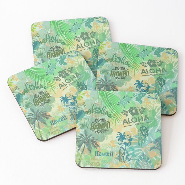 Item preview, Hawaiian Junk Journal Collage with Aloha designed and sold by J Marielle Designs.