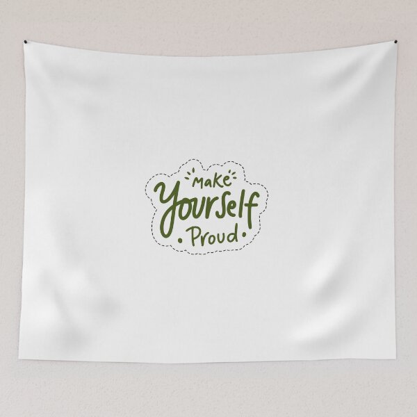 Item preview, Make Yourself Proud Motivational Quote Design designed and sold by EngeeWealth.