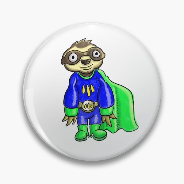 Item preview, Claws: The Sloth Superhero designed and sold by Visual Banter.
