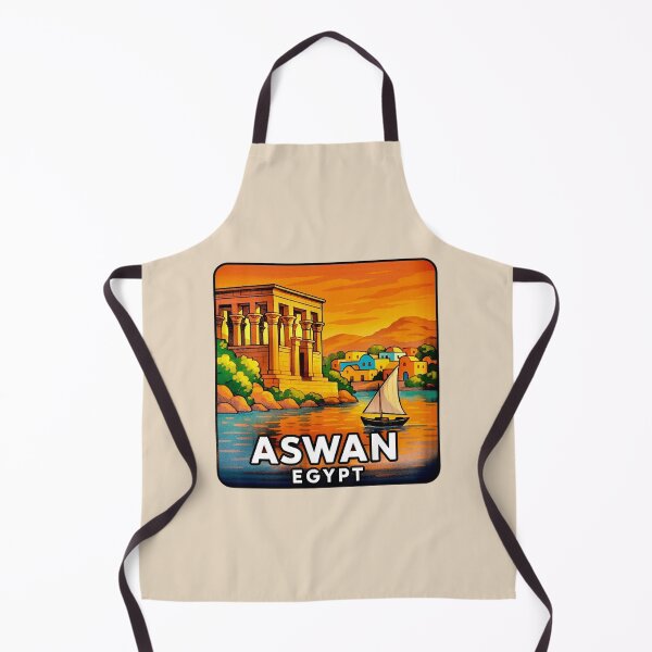 Item preview, Aswan, Egypt -- Philae Temple & Nile Felucca designed and sold by Myra365Art.