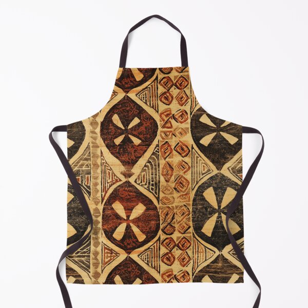 Artikelvorschau, Vintage Tribal Seamless Tile – Ethnisch Tapa inspiriertes geometrisches Muster entworfen und verkauft von Salote Faotusia.