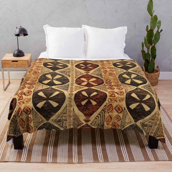 Item preview, Vintage Tribal Seamless Tile – Ethnic Tapa Inspired Geometric Pattern designed and sold by Salote Faotusia.