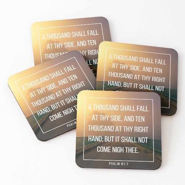 Item preview, Psalm 91:7 designed and sold by Undonemadenew.