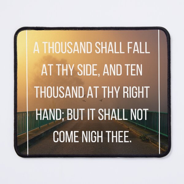 Item preview, Psalm 91:7 designed and sold by Undonemadenew.