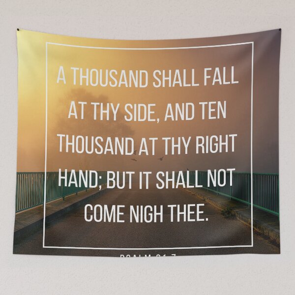Item preview, Psalm 91:7 designed and sold by Undonemadenew.