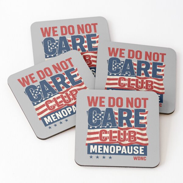 Item preview, WDNC – We Do Not Care Club Menopause Patriotic T-Shirt | Truth Matters, Science Matters, Fact Checking designed and sold by Lunaria Arts.