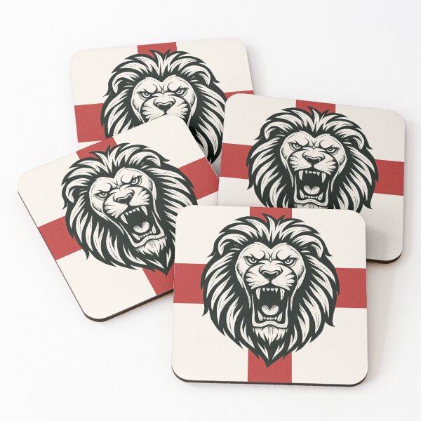 Item preview, England Cross of St George Roaring Lion designed and sold by PurebloodDesign.