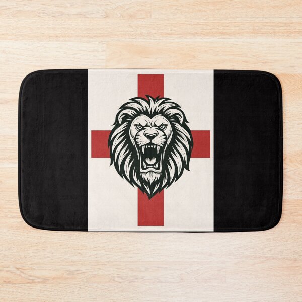 Item preview, England Cross of St George Roaring Lion designed and sold by PurebloodDesign.