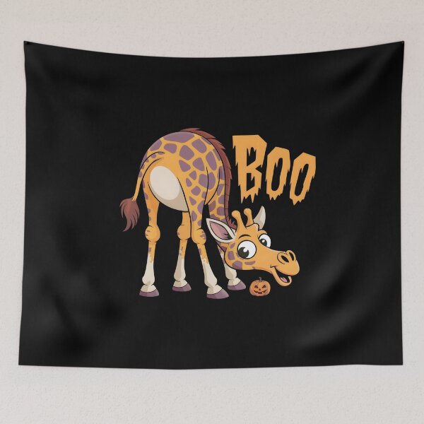 Item preview, Giraffe Boo Halloween - Funny Spooky Animal  designed and sold by GRABAPSHOP.