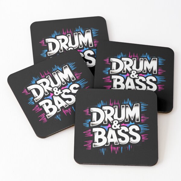 Item preview, Drum & Bass Glitch Neon designed and sold by VibrArtco.