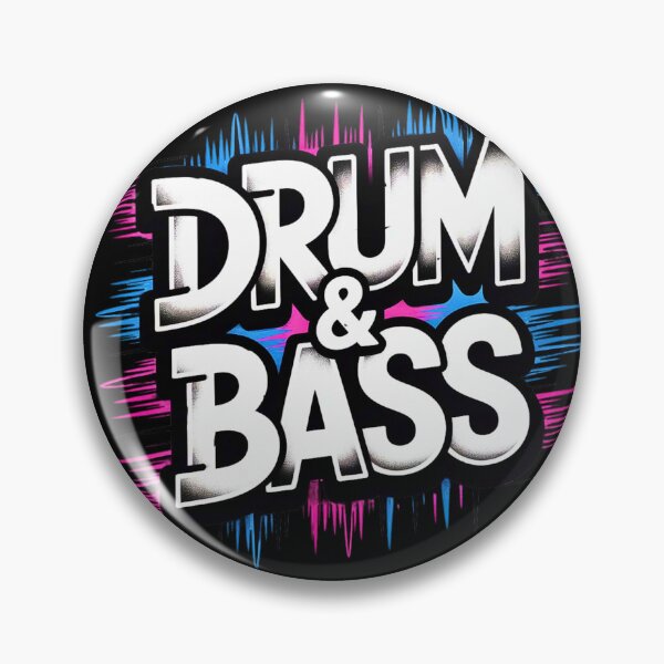 Item preview, Drum & Bass Glitch Neon designed and sold by VibrArtco.