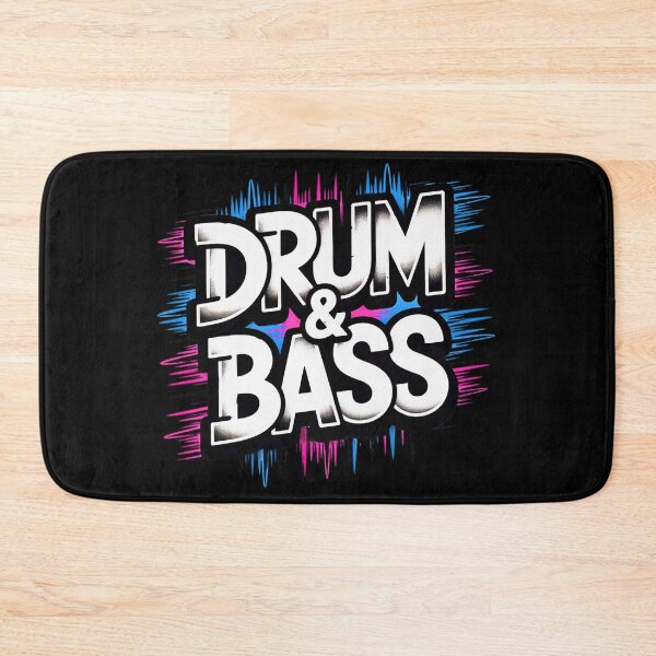 Item preview, Drum & Bass Glitch Neon designed and sold by VibrArtco.