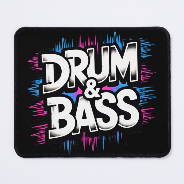 Item preview, Drum & Bass Glitch Neon designed and sold by VibrArtco.