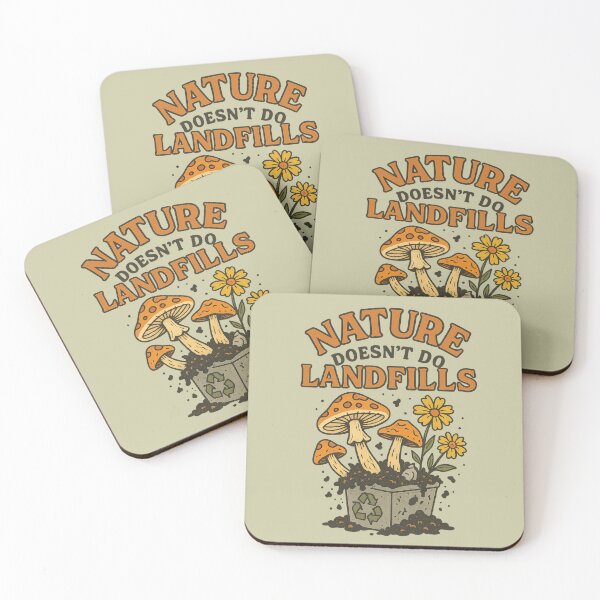 Item preview, Nature Doesn’t Do Landfills – Environmental Awareness Design designed and sold by AddictiveDesign.