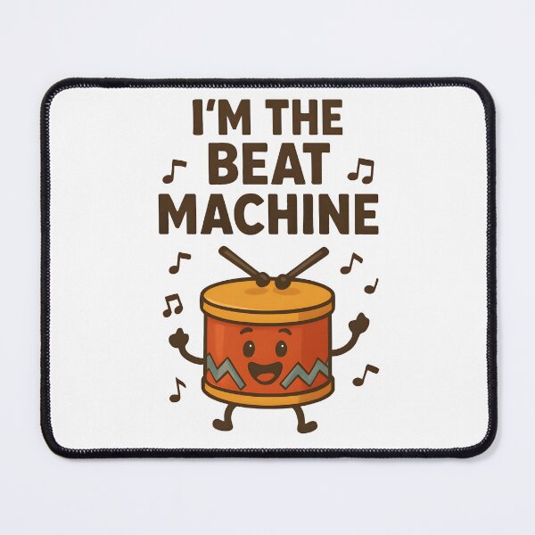 Item preview, Happy Drum - I'M The Beat Machine designed and sold by MyPixelFun.