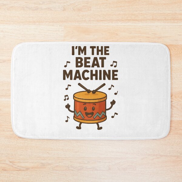 Item preview, Happy Drum - I'M The Beat Machine designed and sold by MyPixelFun.
