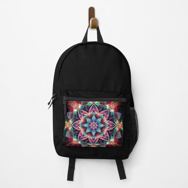Item preview, Colorful geometric decorative mystic pattern  designed and sold by Dogandesighn.