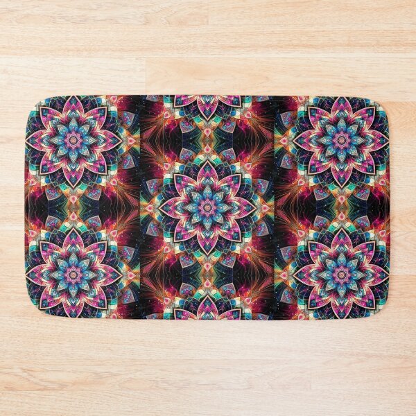 Item preview, Colorful geometric decorative mystic pattern  designed and sold by Dogandesighn.