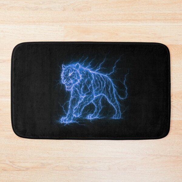 Item preview, Blue Lightning Tiger designed and sold by Healio2.
