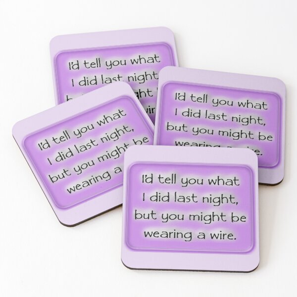Item preview, I'd tell I what did last night, lilac designed and sold by mntimg.