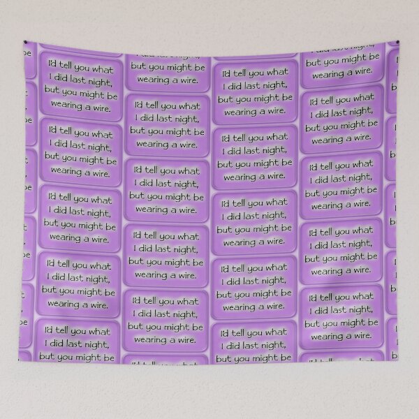 Item preview, I'd tell I what did last night, lilac designed and sold by mntimg.