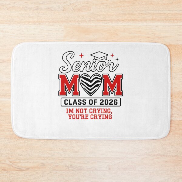 Item preview, Senior Mom 2026 – Bold Heart Graduation Tribute designed and sold by Gravly.