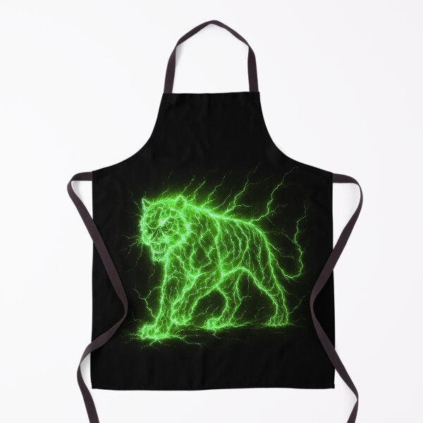 Item preview, Green Lightning Tiger designed and sold by Healio2.